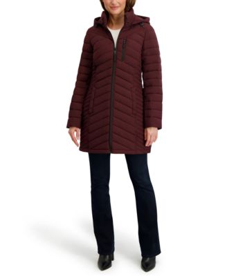 Women's Hooded Water-Resistant Puffer Coat