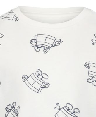 Toddler and Little Boys' Allover Printed T-Shirt