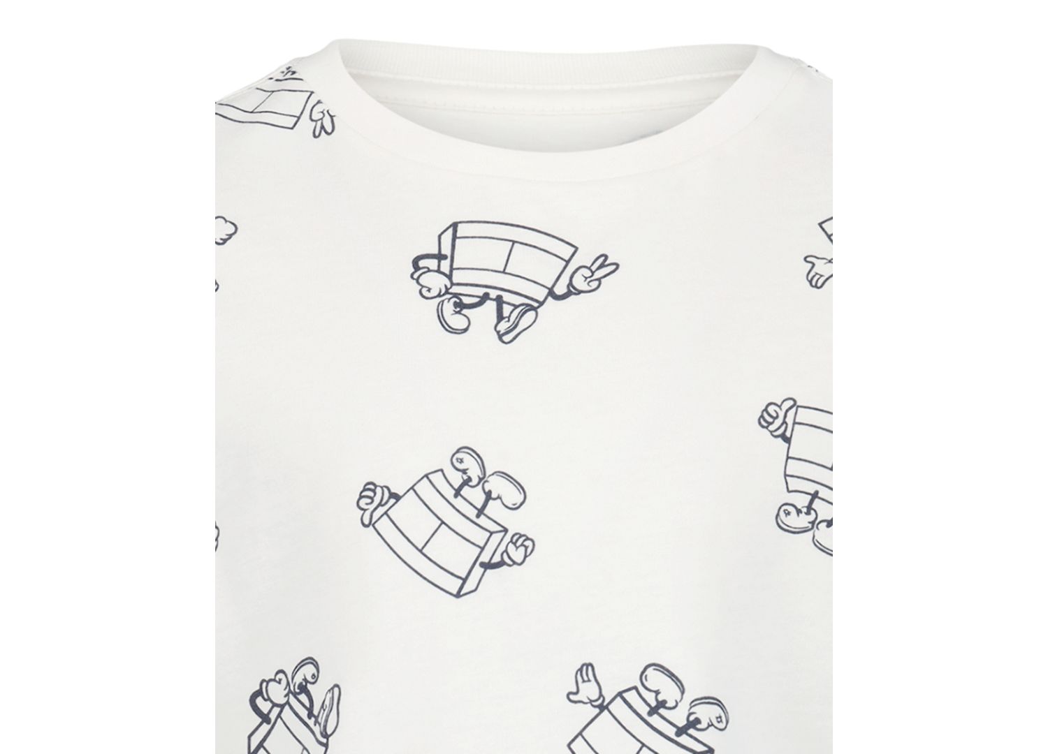 Toddler and Little Boys' Allover Printed T-Shirt