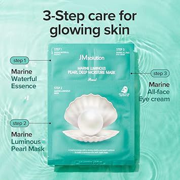Marine Luminous Pearl Moisture Mask Plus
