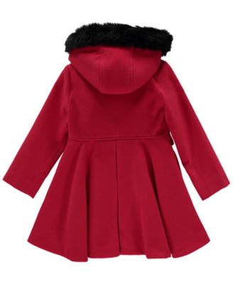 Toddler and Little Girls Dress Coat