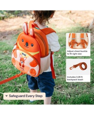 Toddler Backpack for Boys and Girls Cooper the Cat with Leash