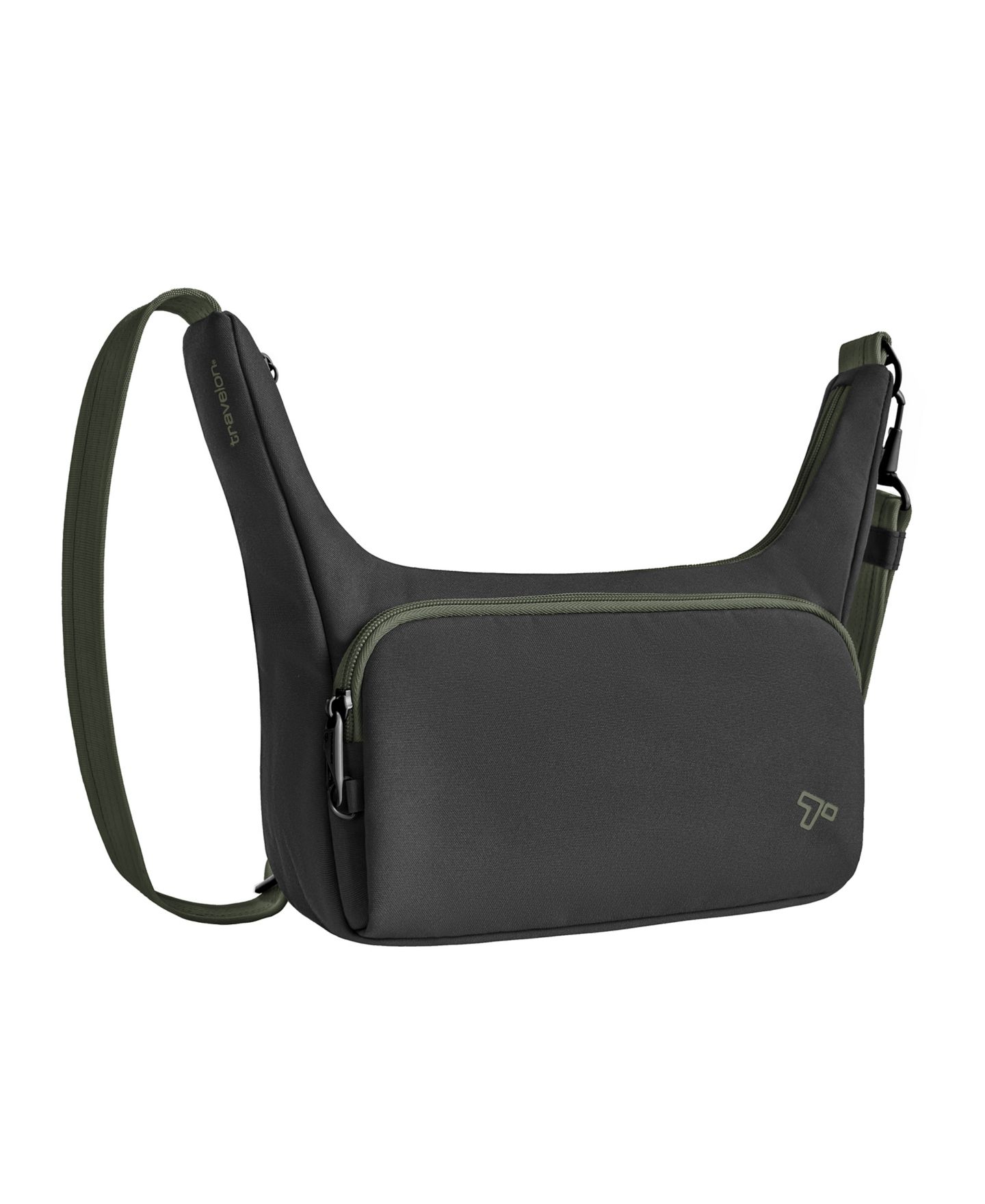 Сумка Travelon Anti-Theft The Voyages East/West Crossbody, цвет: Чёрный — фото 5