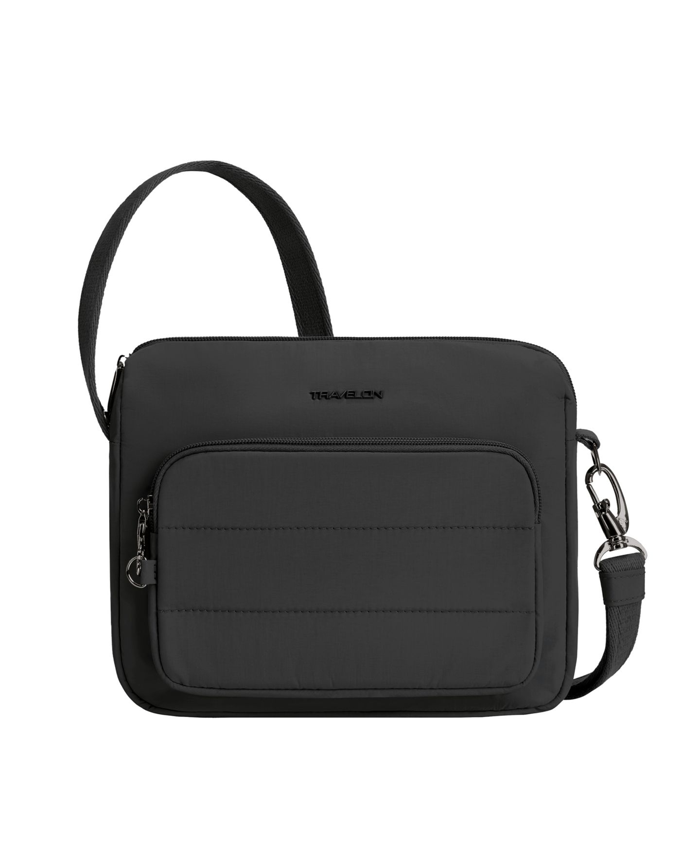 Женская сумка Travelon Anti-Theft Roam East/West Crossbody, цвет: Чёрный — фото 1