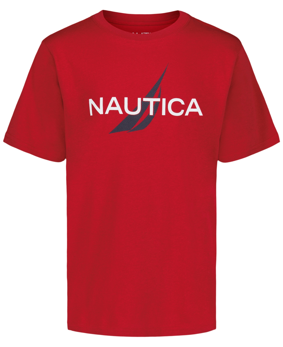 Nautica Toddler And Little Boys Short Sleeve T-shirt In Red