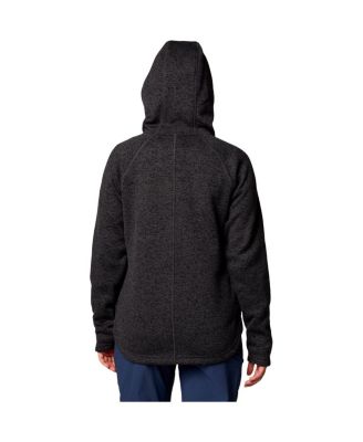 Women's Black Georgia Bulldogs Sweater Weather Raglan Pullover Hoodie