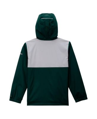 Big Boys and Girls Green Michigan State Spartans Rainy Fields Lined Omni-Tech Full-Zip Hoodie Jacket