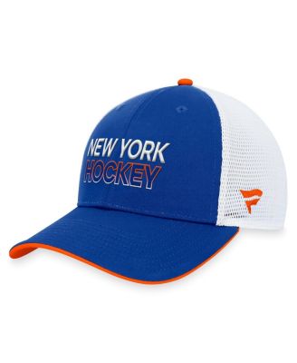Men's Royal New York Islanders Authentic Pro Rink Trucker Adjustable Hat