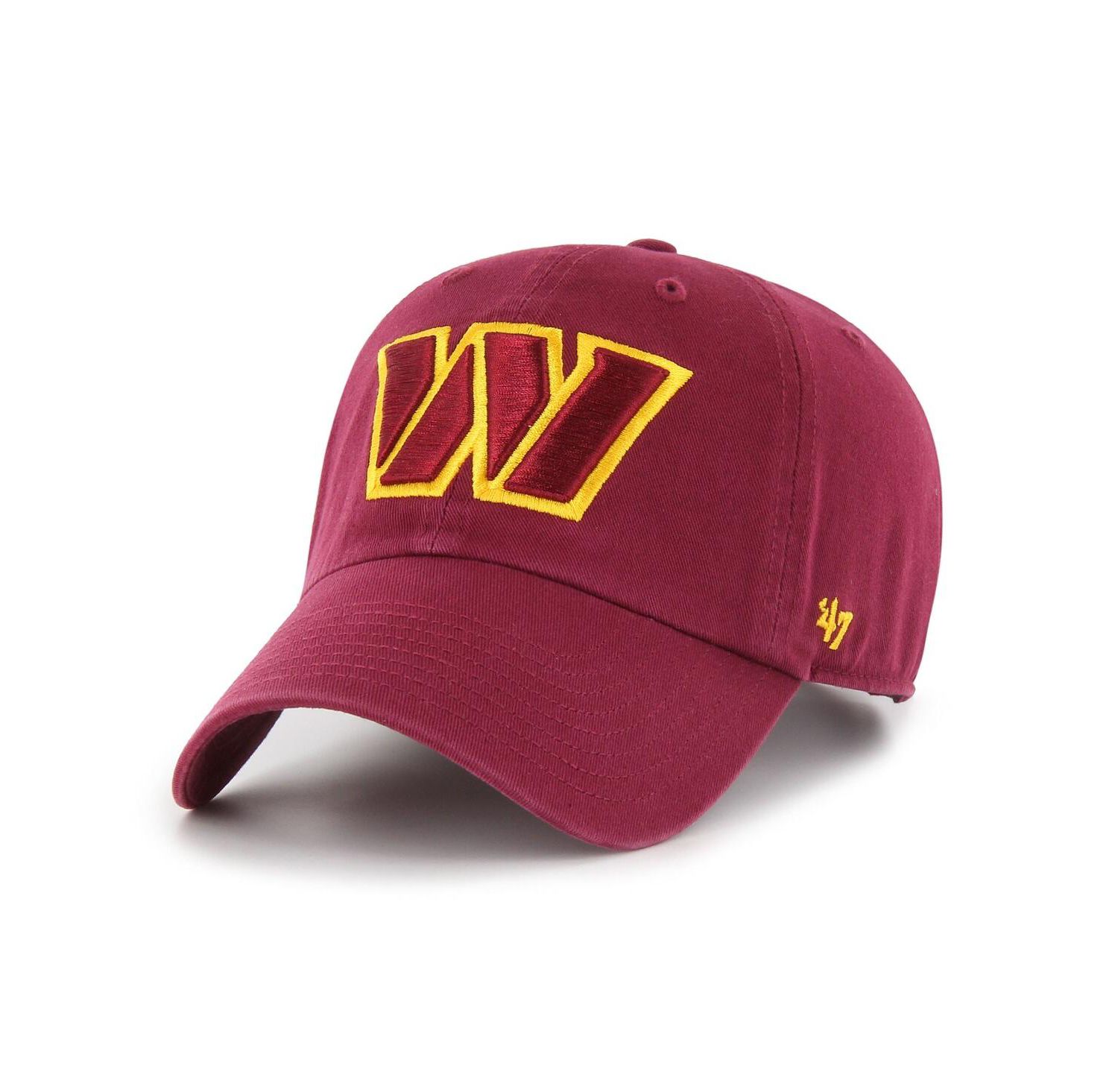 Men's Burgundy Washington Commanders Cleanup Adjustable Hat
