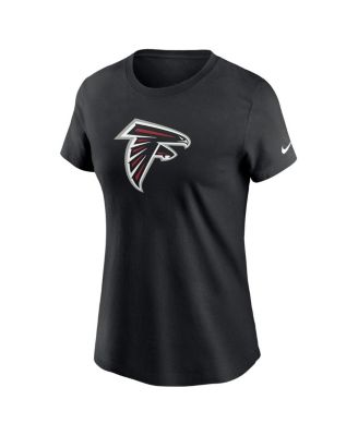 Women's Black Atlanta Falcons Primary Logo T-Shirt