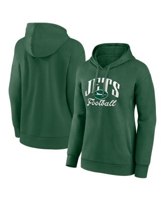 Fanatics - Women's Green New York Jets Victory Script Pullover Hoodie