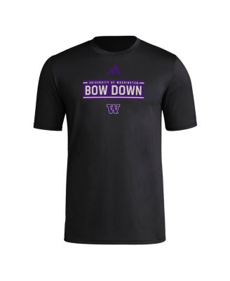 Men's Black Washington Huskies Locker Slogan Pre-Game T-Shirt