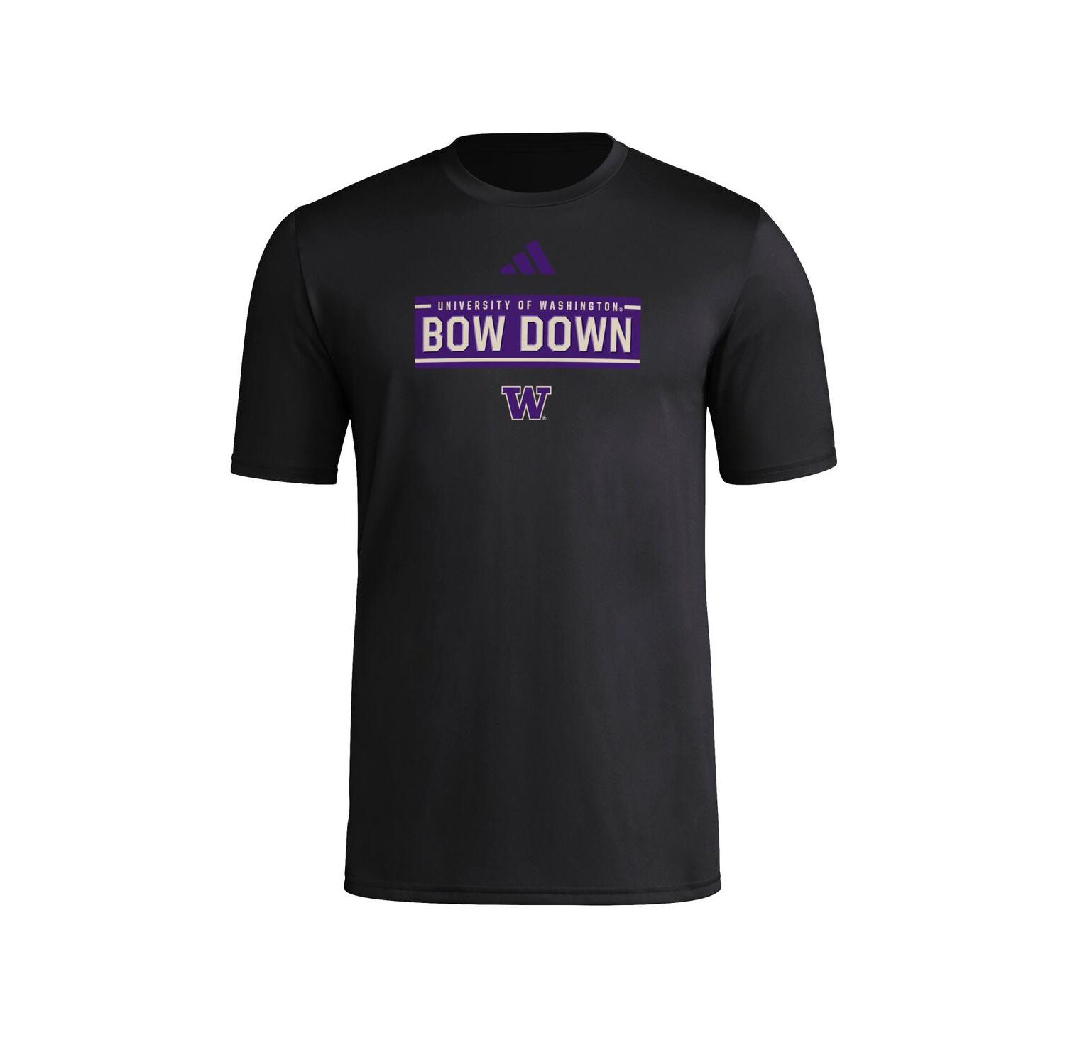 Men's Black Washington Huskies Locker Slogan Pre-Game T-Shirt