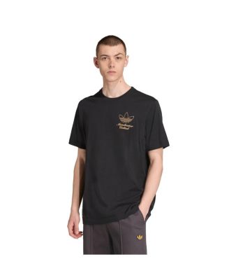 adidas - Men's Black Manchester United Terrace Icons Collection Graphic T-Shirt