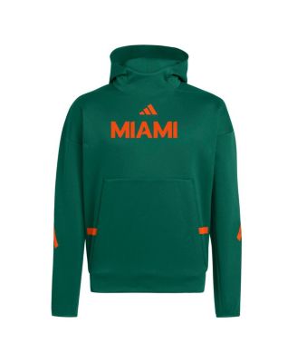 Men's Green Miami Hurricanes Z.N.E. Pullover Hoodie