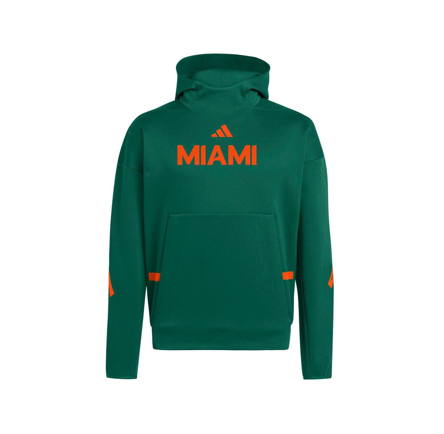 Men's Green Miami Hurricanes Z.N.E. Pullover Hoodie