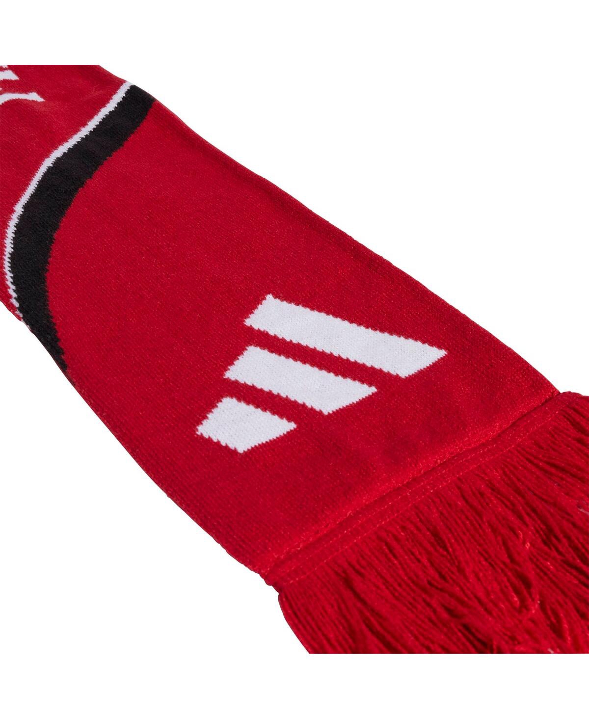 Adidas Originals Adidas Manchester United Home Team Scarf In Red