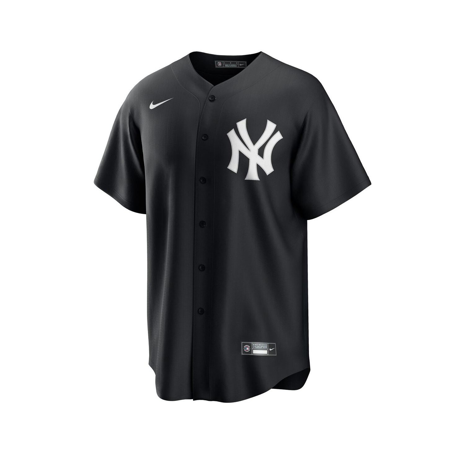 Men's Anthony Volpe Black New York Yankees Lights Out Replica Player Jersey