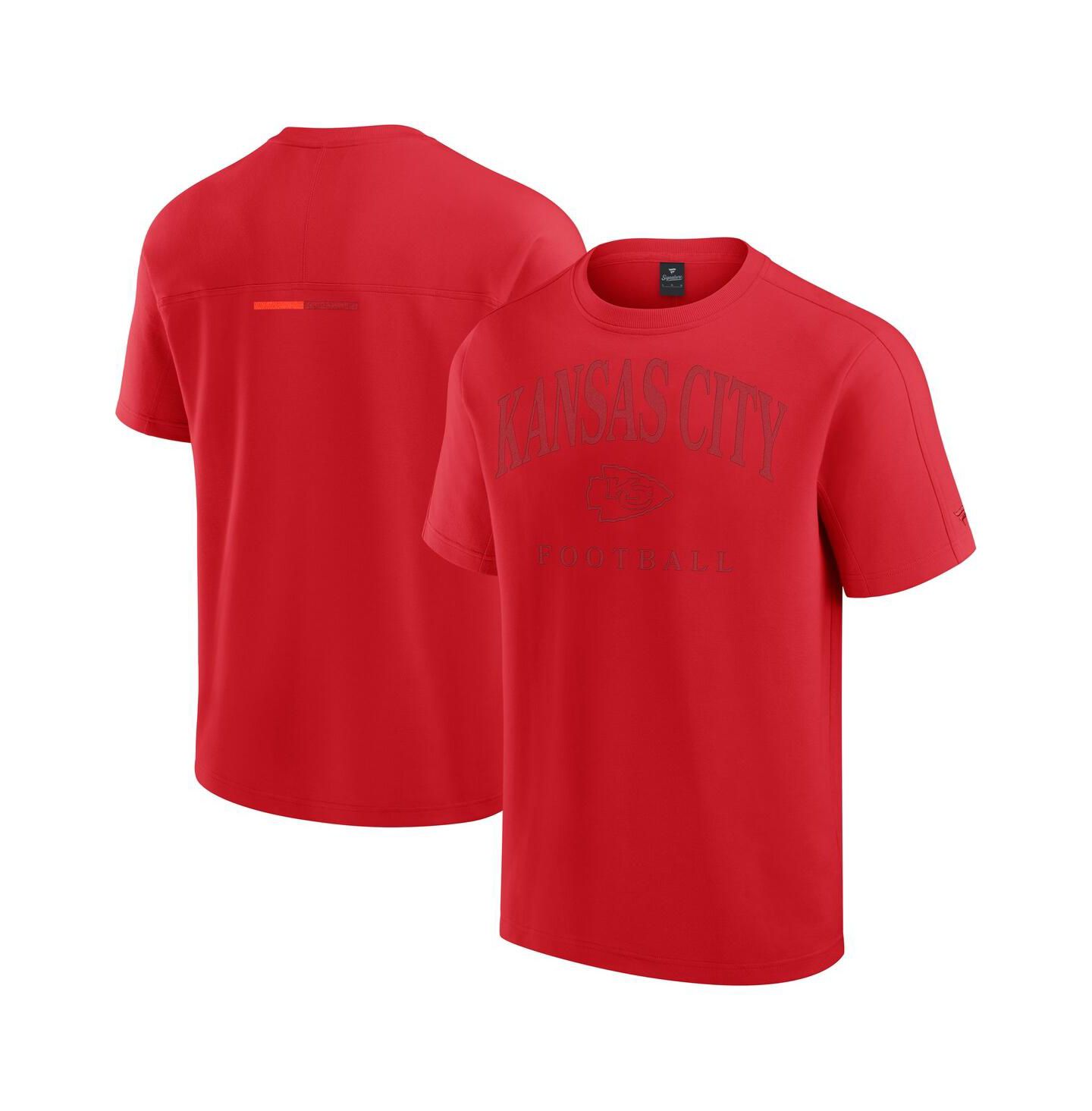 Футболка Fanatics Red Kansas City Chiefs Elements Flex Tri-Blend — фото 1