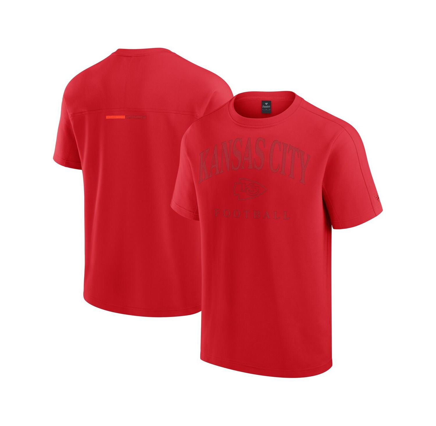 Men's and Women's Red Kansas City Chiefs Elements Flex Tri-Blend T-Shirt