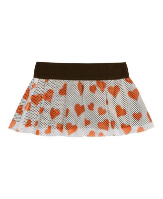 Baby Boys and Girls 2-Piece Cleveland Browns Love My Team Bodysuit and Skirt Set