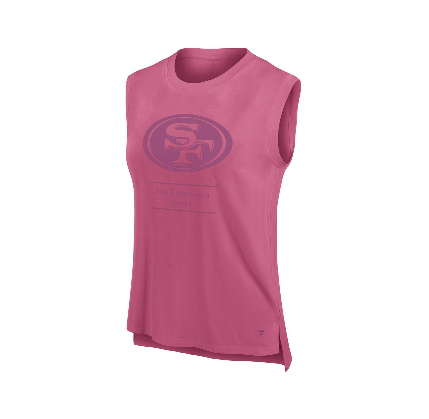 Women's Pink San Francisco 49ers Studio Embrace Tank Top