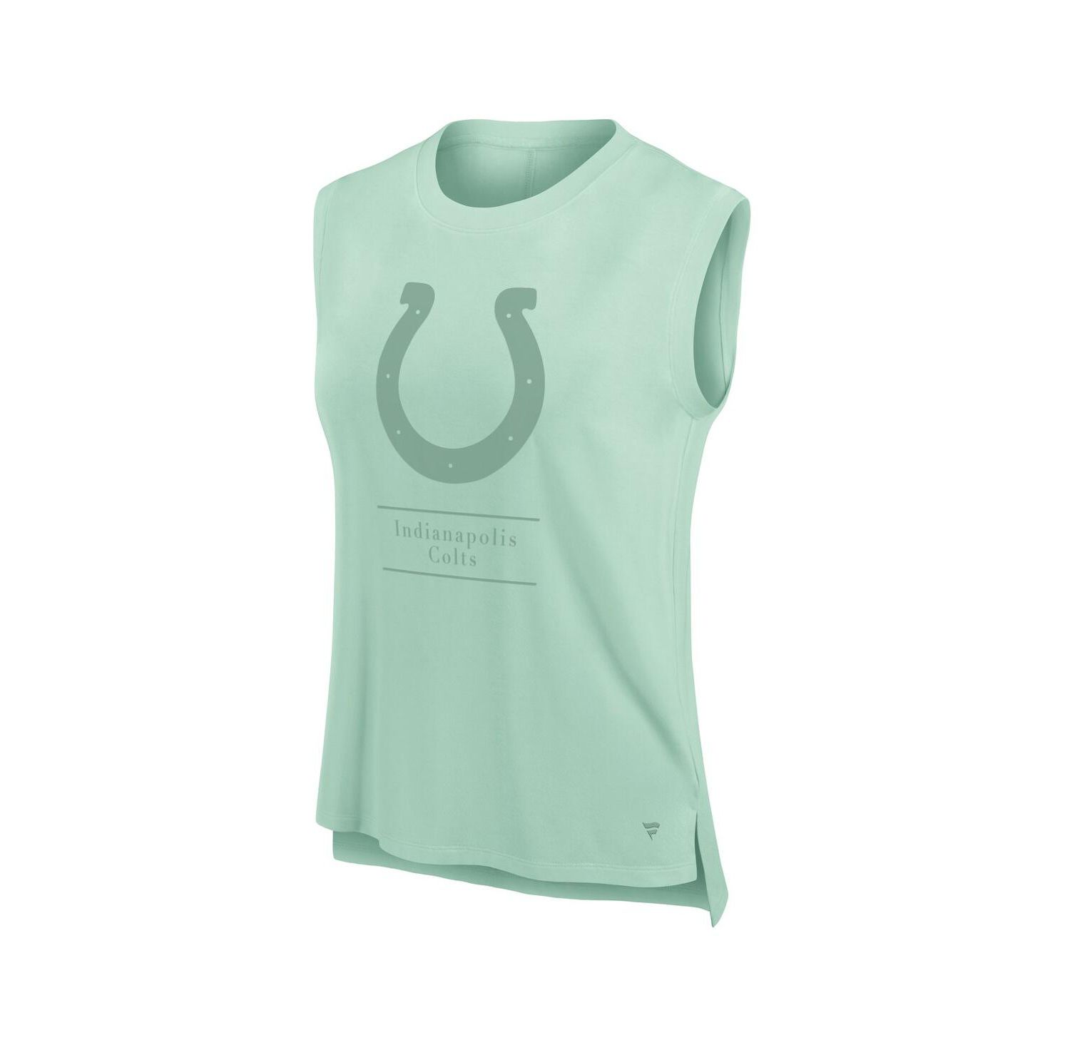 Women's Mint Indianapolis Colts Studio Embrace Tank Top