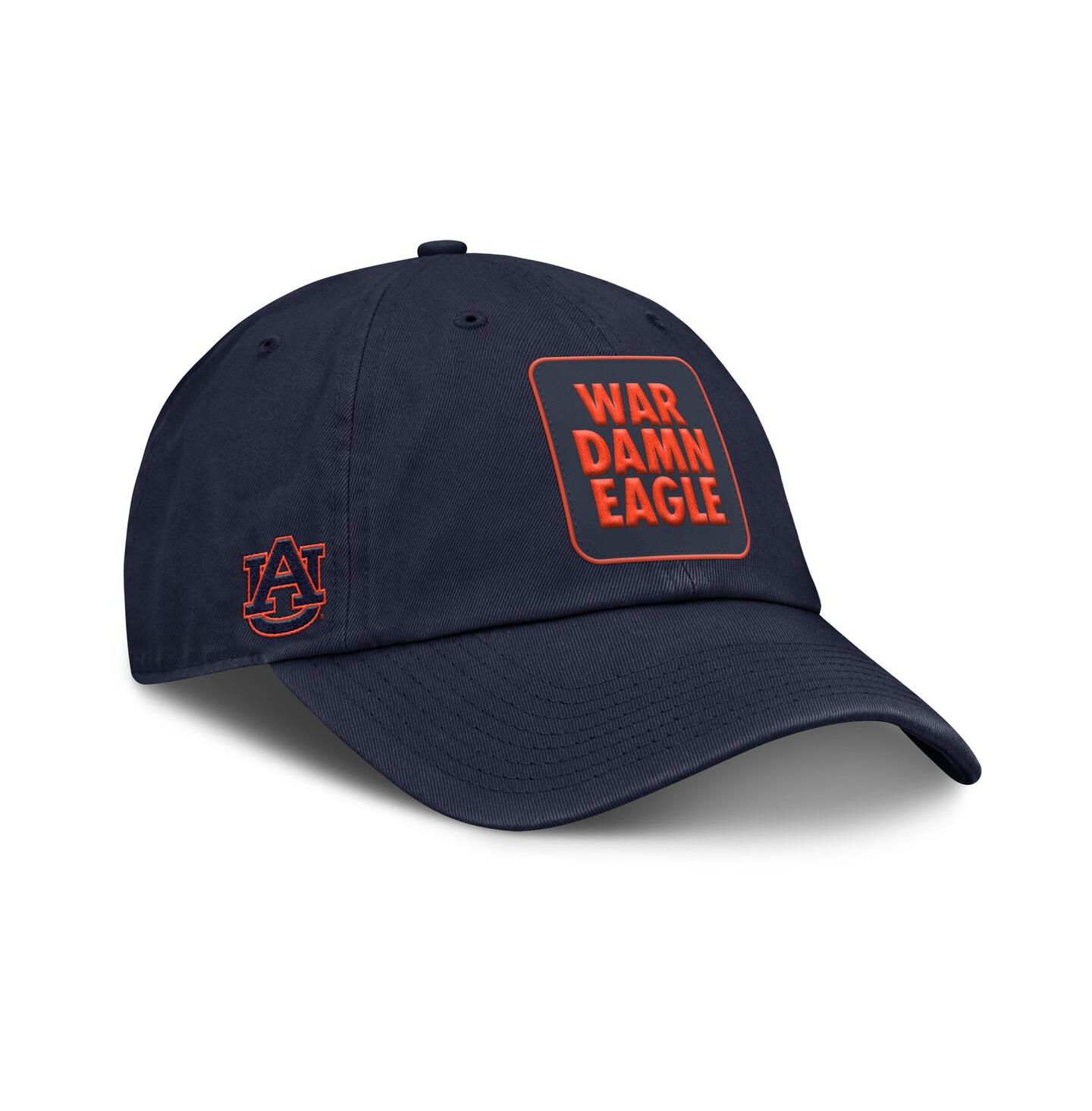 Мужская кепка Nike Navy Auburn Tigers Local Club Adjustable Hat — фото 1