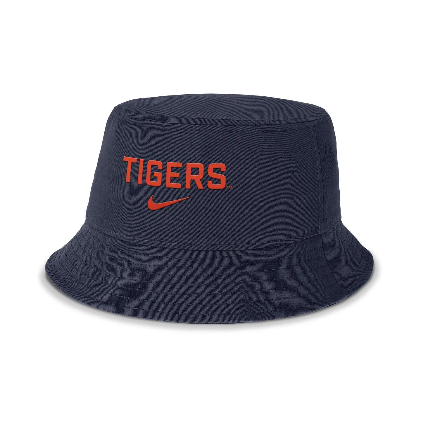 Мужская панама Nike Navy Auburn Tigers Apex Primetime Bucket Hat — фото 1