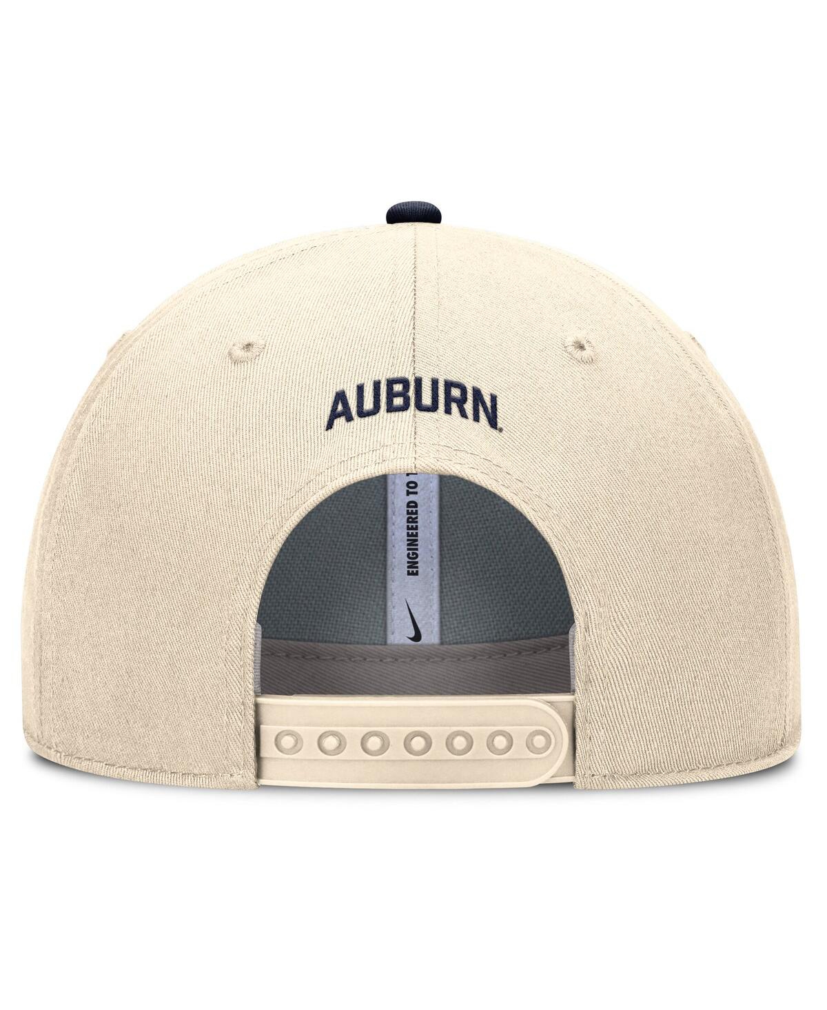 Nike Auburn Primetime Rise  Men's Dri-fit College Trucker Adjustable Hat In Neutral