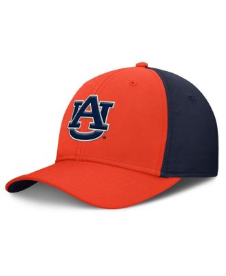 Nike - Men's Orange/Navy Auburn Tigers 2025 Sideline Rise Local Dri-FIT Flex Hat