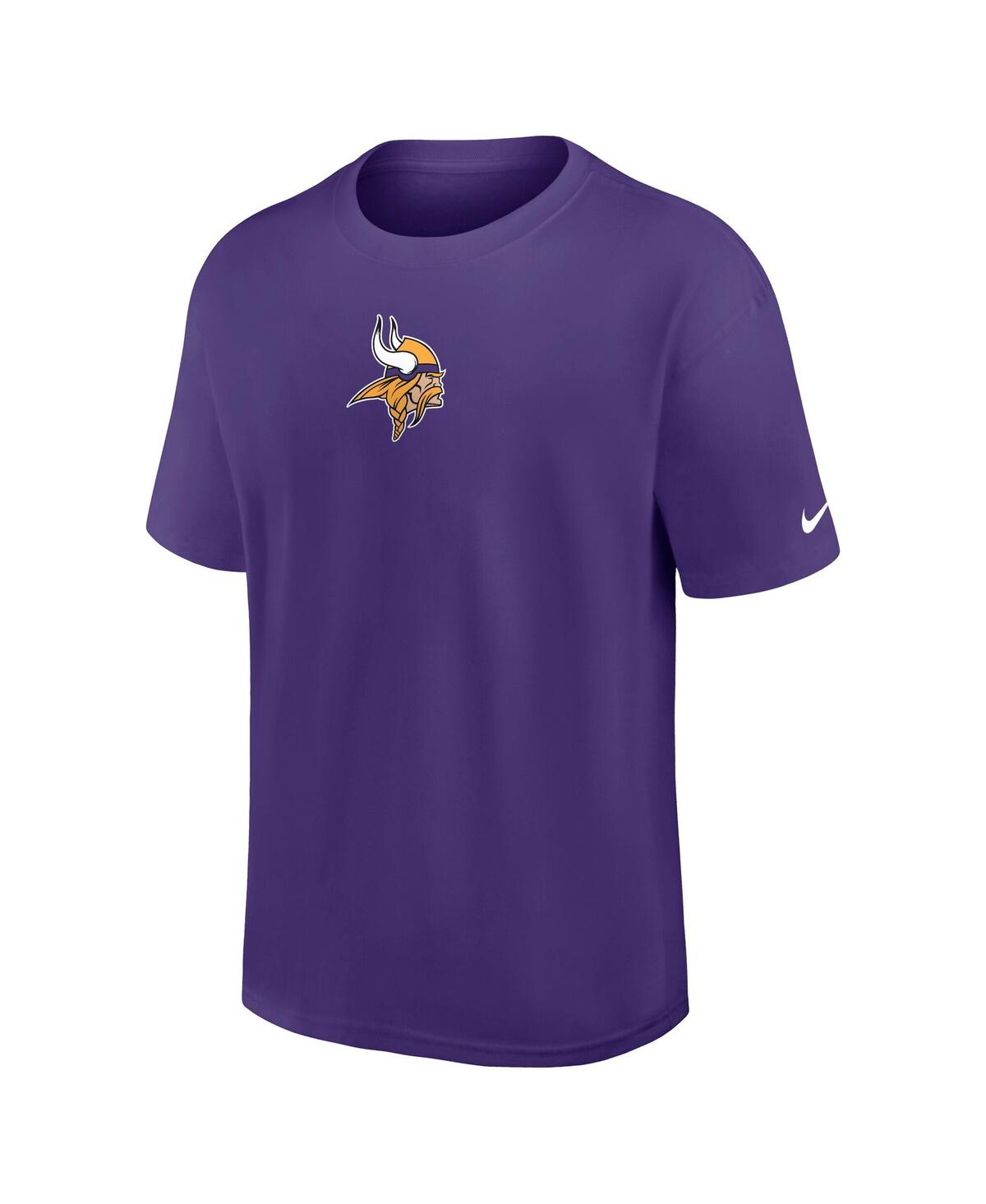 Nike Purple Minnesota Vikings Dominate The Game Essential Max90 T-shirt In Purple