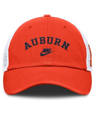 Men's Orange/White Auburn Tigers 2025 Sideline Campus Pro Local Snapback Hat