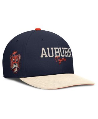 Nike - Men's Orange/White Auburn Tigers Pro Legacy Script Snapback Hat
