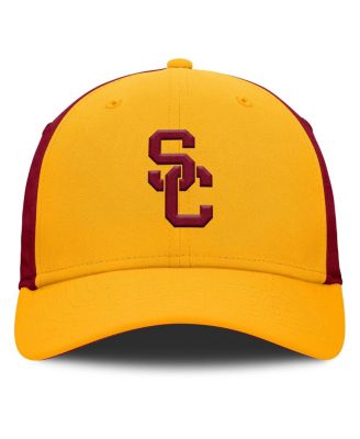 Men's Gold/Cardinal USC Trojans 2025 Sideline Rise Local Performance Flex Hat