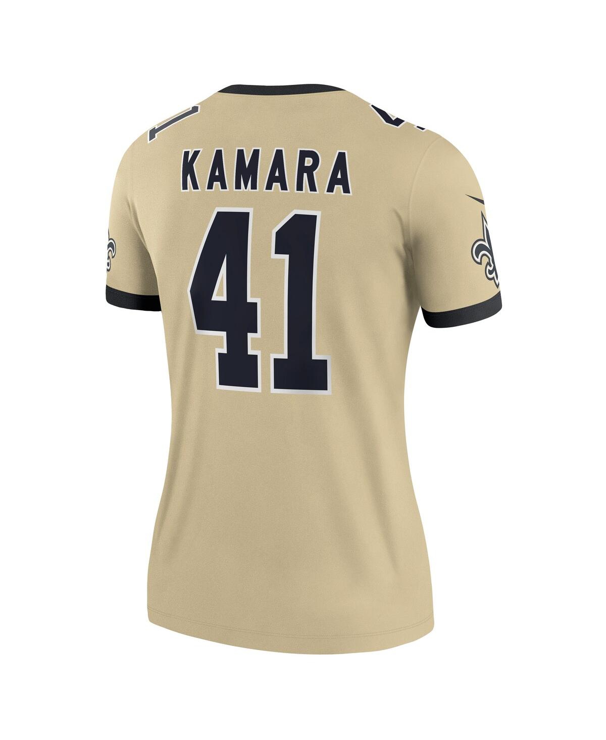 Nike Alvin Kamara Gold New Orleans Saints Gameday Golds Alternate Game Player Jersey In Neutral