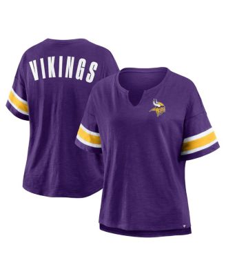Fanatics - Women's Purple Minnesota Vikings Redzone Curl Route T-Shirt