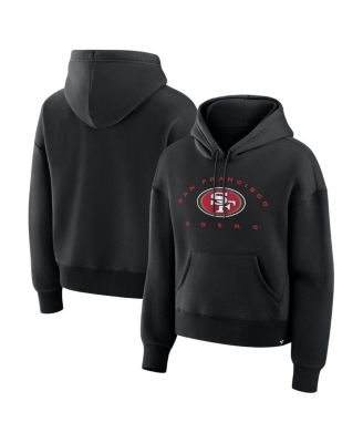 Fanatics - Women's Black San Francisco 49ers Eligible Receiver Legacy Pullover Hoodie