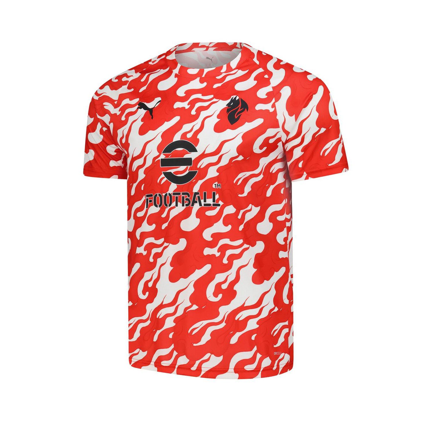 Men's Red AC Milan 2025/26 Pre-Match DryCell Training Jersey