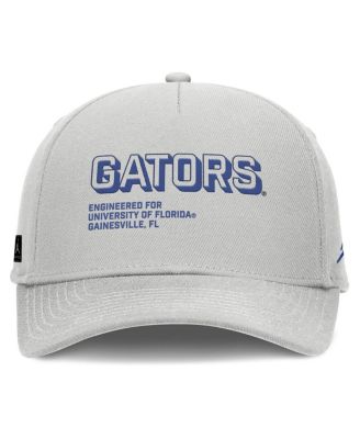Men's Gray Florida Gators 2025 Sideline Dust Pinched Rise Adjustable Hat