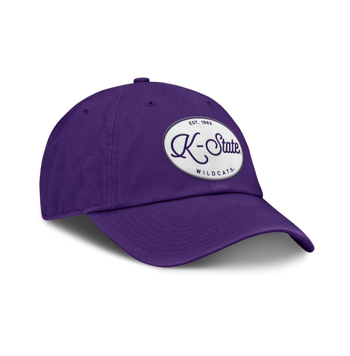 Женская кепка Fanatics Purple Kansas State Wildcats Candid Adjustable Hat — фото 3