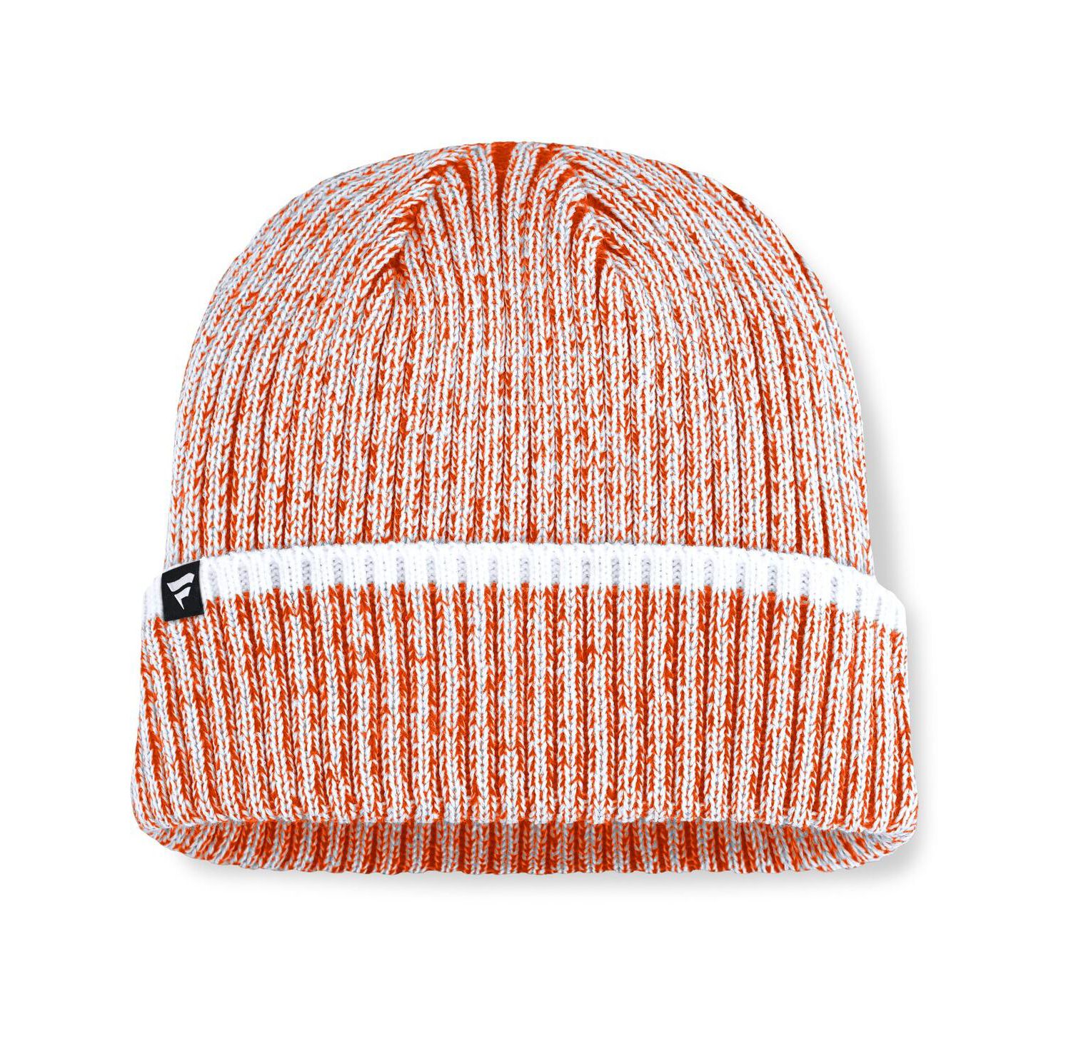 Men's Orange/White Oregon State Beavers Haze Cuffed Knit Hat
