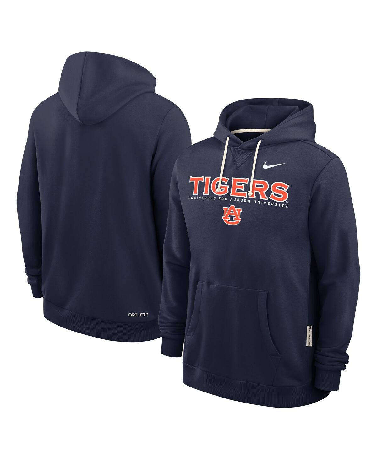 Nike Men's Navy Auburn Tigers 2025 Sideline Standard Issue Dri-fit Hoodie