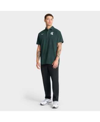 Men's Green Michigan State Spartans 2025 Coaches Sideline Polo Shirt