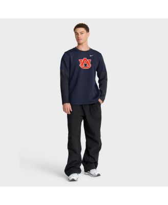 Men's Navy Auburn Tigers 2025 Sideline Coach Dri-FIT Long Sleeve T-Shirt