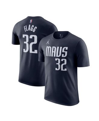 Jordan - Men's Cooper Flagg Navy Dallas Mavericks 2025 NBA Draft First Round Pick Statement Edition Name Number T-Shirt