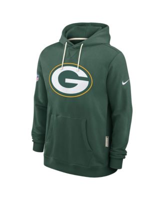 Men's Green Bay Packers Sideline Standard Issue Initial Home Dri-FIT Hoodie