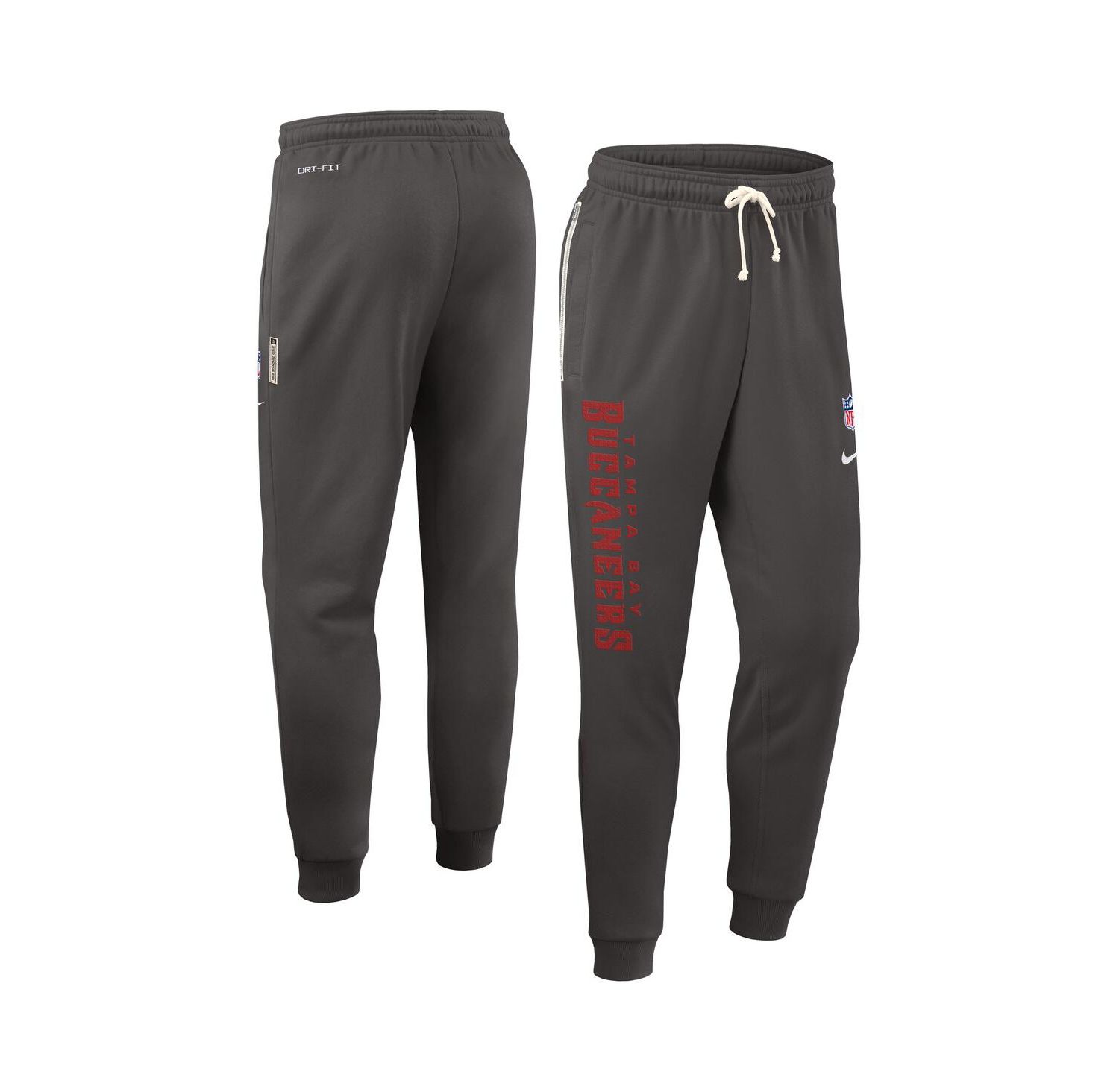 Men's Pewter Tampa Bay Buccaneers Sideline Standard Issue Ground Game Dri-FIT Taper Pants