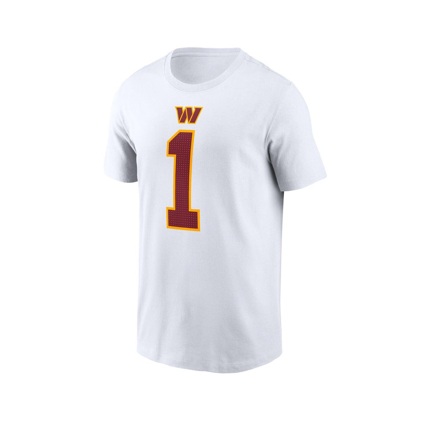 Men's Deebo Samuel Sr White Washington Commanders Player Name & Number T-Shirt