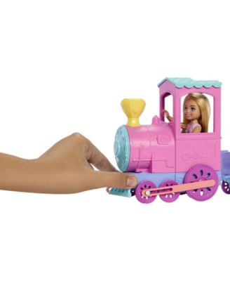 Day at the Fair Toy Train Set with Chelsea Small Doll and Festival Accessories